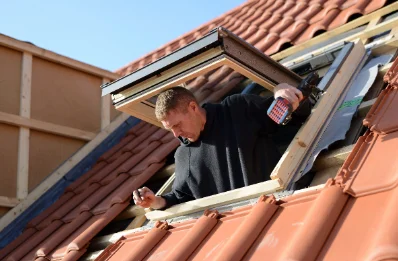 Pose de fenêtres de toit Velux à Baverans